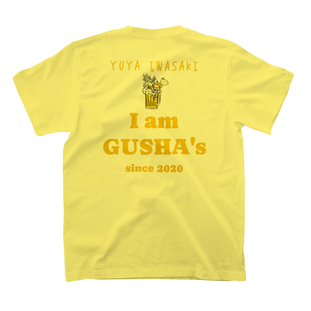 GUSHA'Sの【岩崎祐也GUSHA's Tシャツ】 Regular Fit T-Shirtの裏面