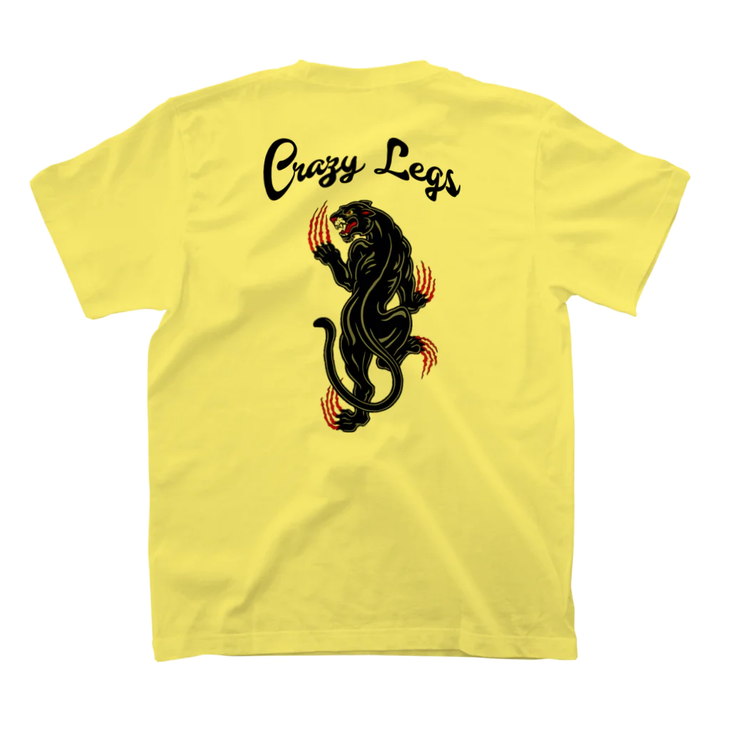 CRAZY LEGSのCRAZY LEGS Black Panther Regular Fit T-Shirtの裏面