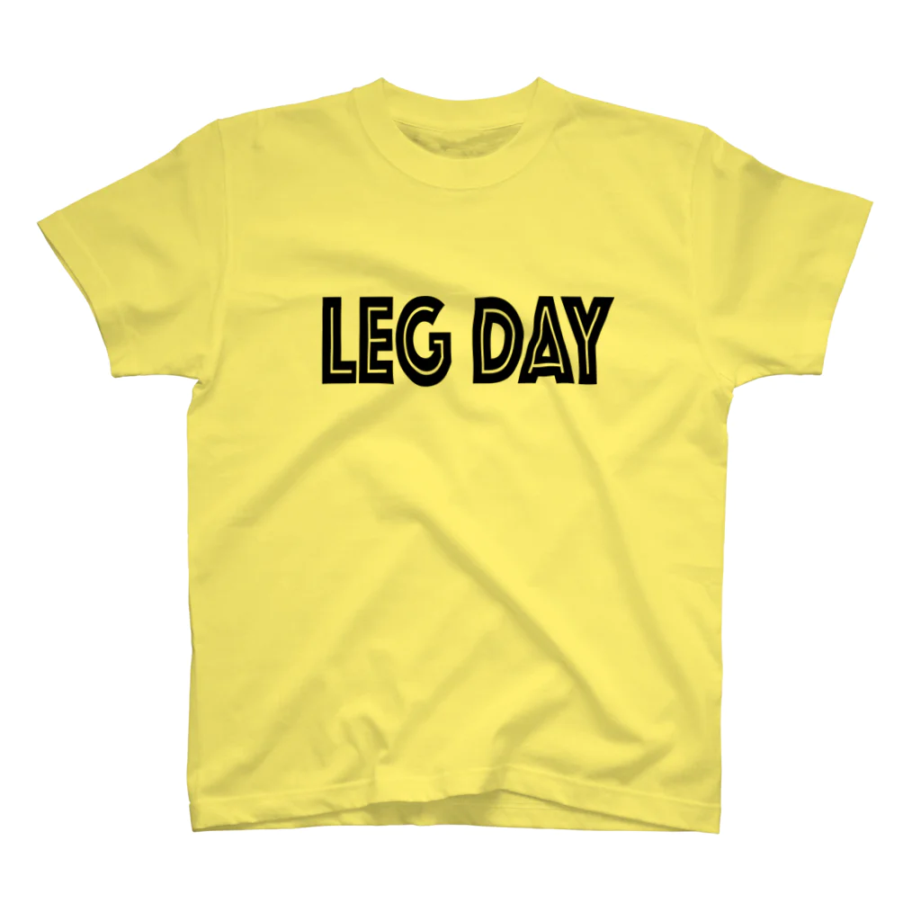 Amin-sanのLeg day training スタンダードTシャツ