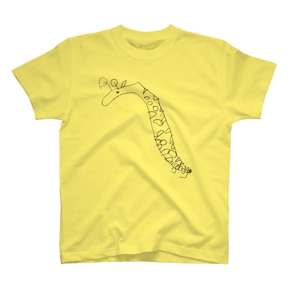 RitoDesignのGiraffe 3 years old スタンダードTシャツ