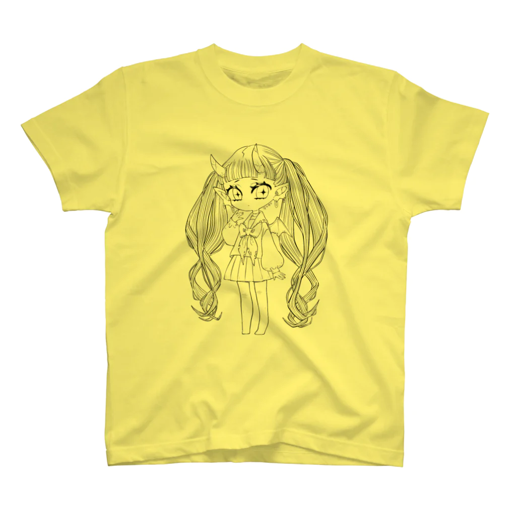 ティダの失恋ちゃん（線） スタンダードTシャツ