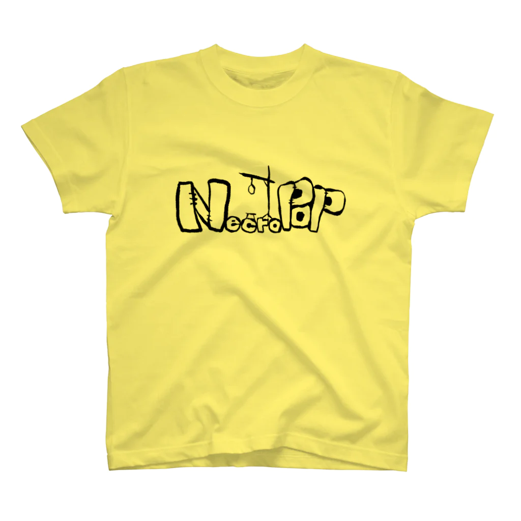 Necro pop（ねくろぽっぷ）のNecro pop ロゴ Regular Fit T-Shirt