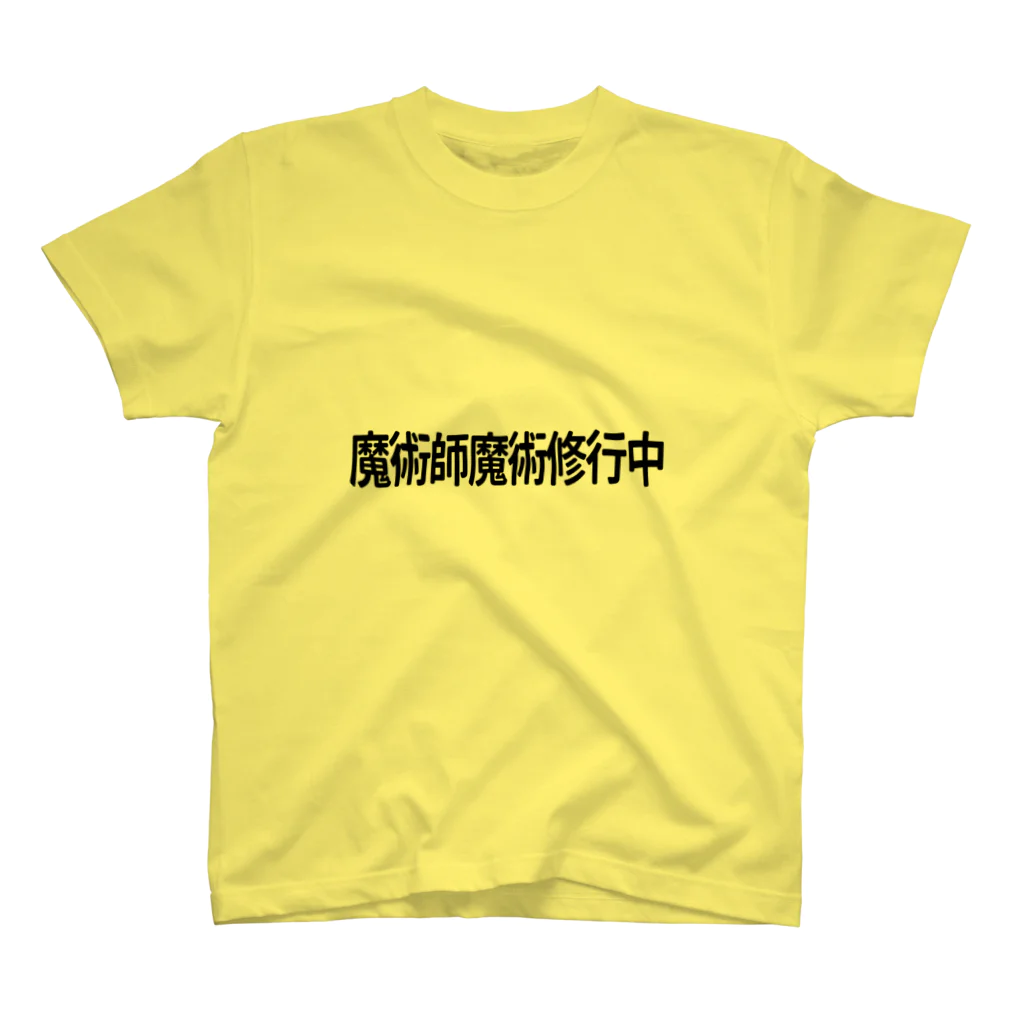 ken_ikedaの早口言葉Tシャツ(魔術師魔術修行中) スタンダードTシャツ