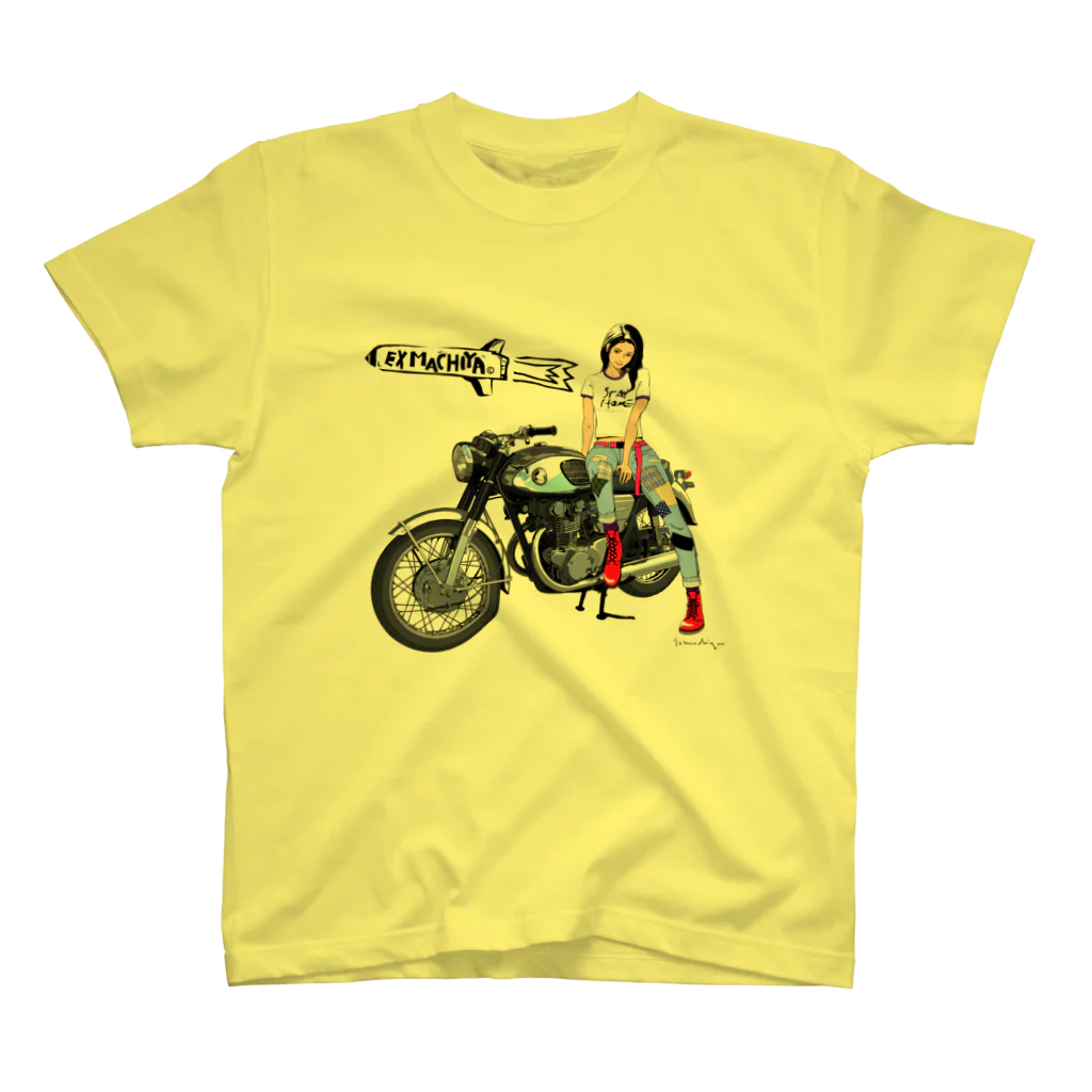 machiperのバイク女子 Regular Fit T-Shirt