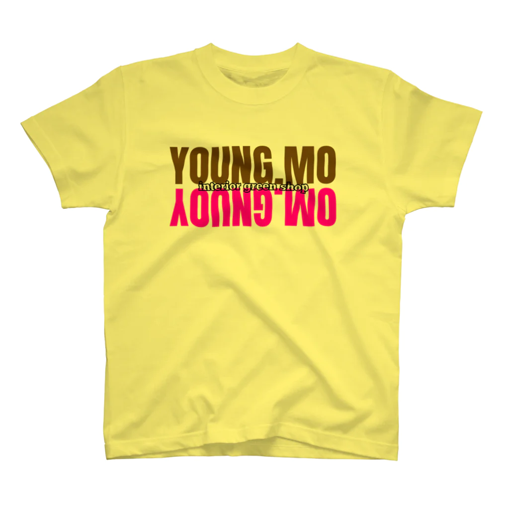 young.moのMIROR WHITE スタンダードTシャツ