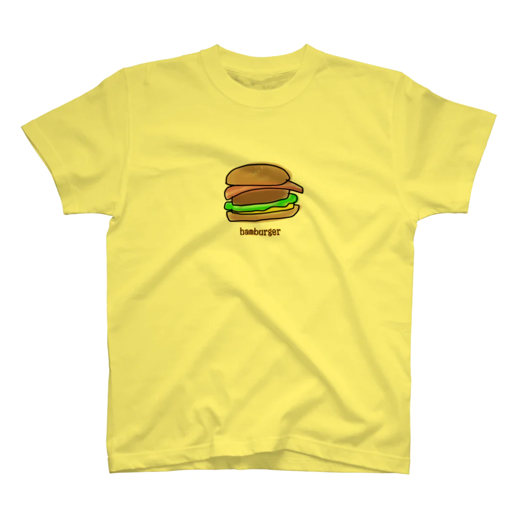 ジャスミンライスのハンバーガー スタンダードTシャツ