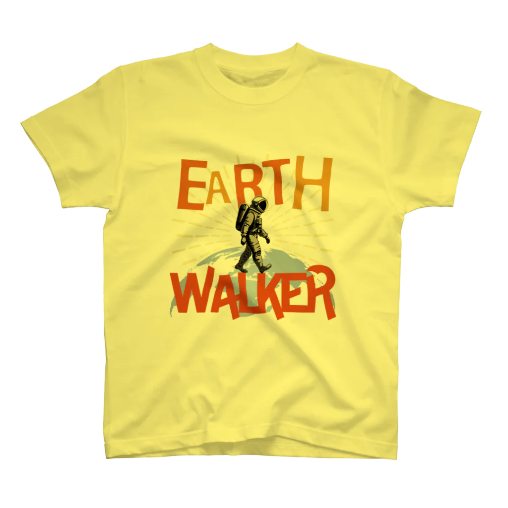 FOOF DESIGN のEARTH WALKER （地球歩行士）【英語バージョン】 スタンダードTシャツ