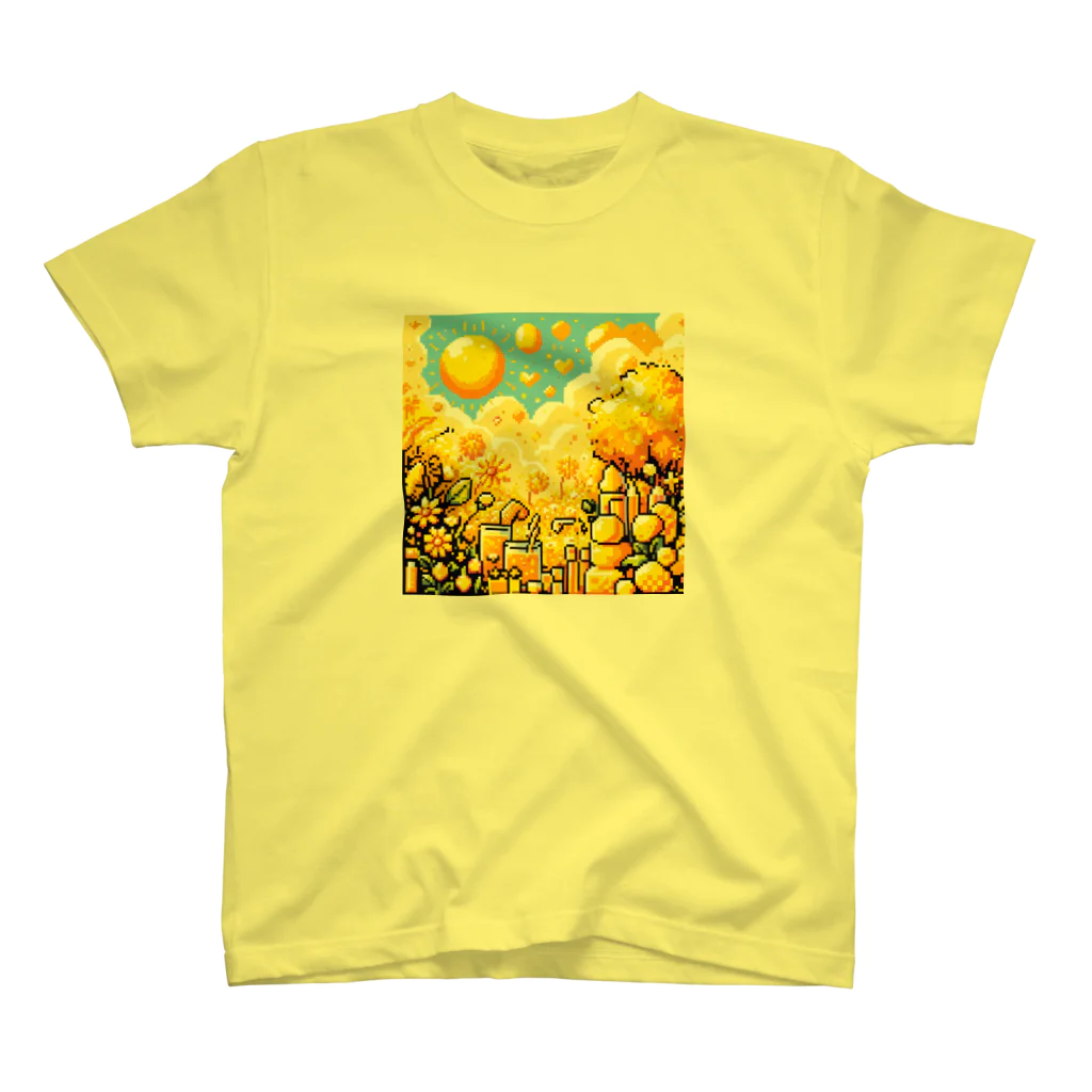 PiXΣLのvibrant yellow / type.1 スタンダードTシャツ