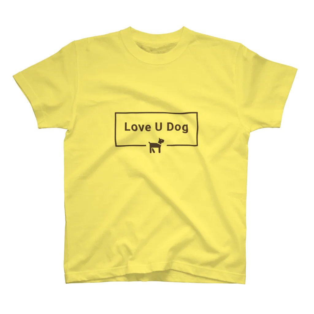 GoGoMarkeのLove U Dog Tシャツ Regular Fit T-Shirt