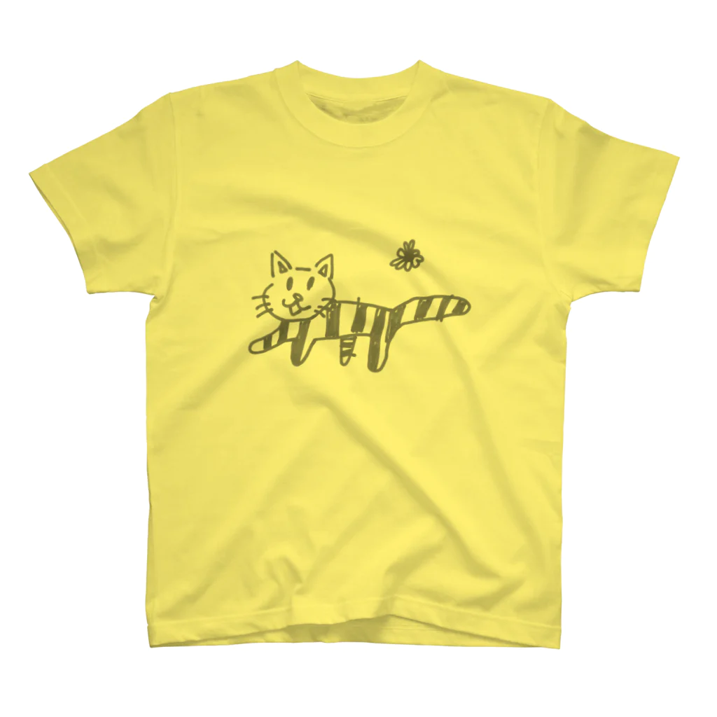 A’s zooのお散歩ニャンコ スタンダードTシャツ