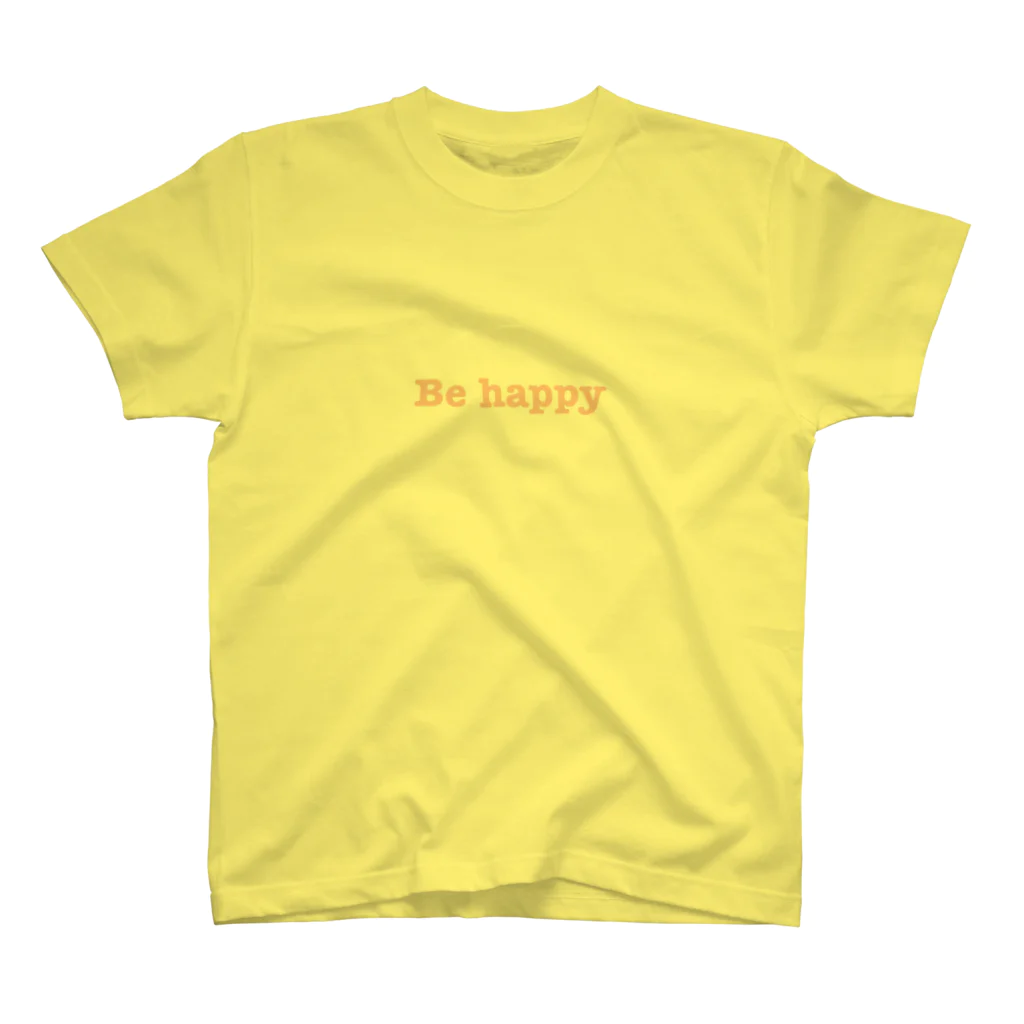 mau.のBe  happy Regular Fit T-Shirt