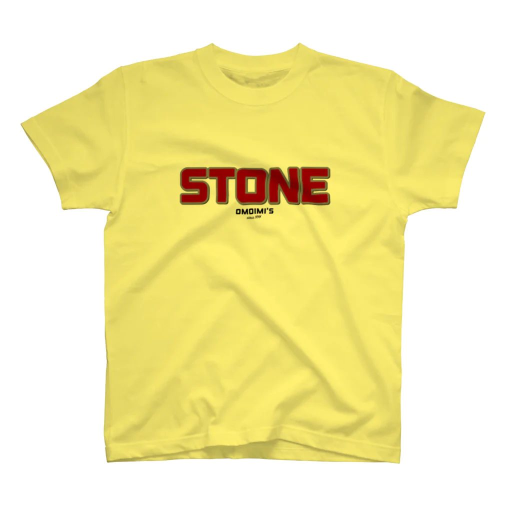 トイプードルのお爺さんのOmoimi'S Stone Regular Fit T-Shirt