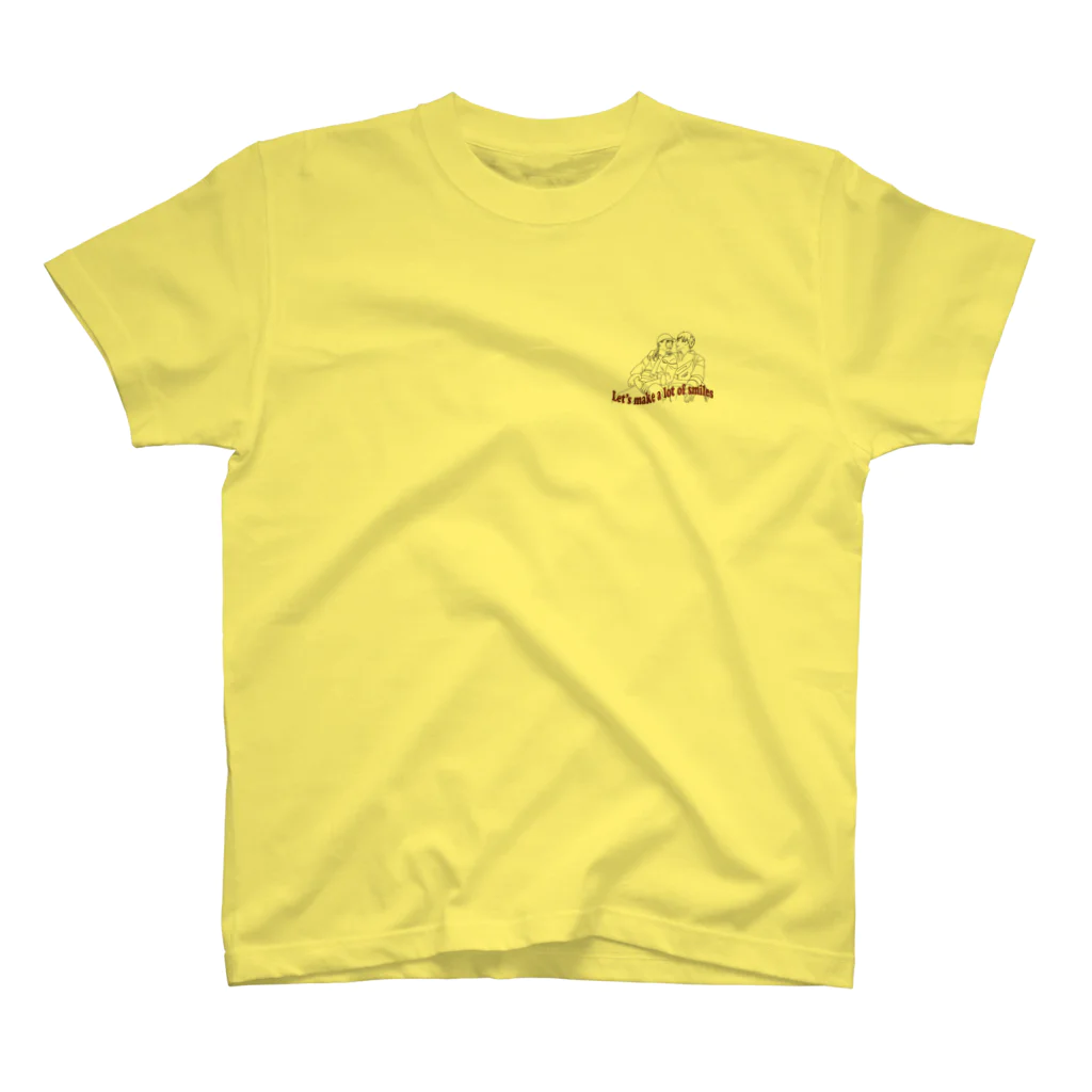 LAMEY_DESIGNのLet's make a lot of smiles Regular Fit T-Shirt