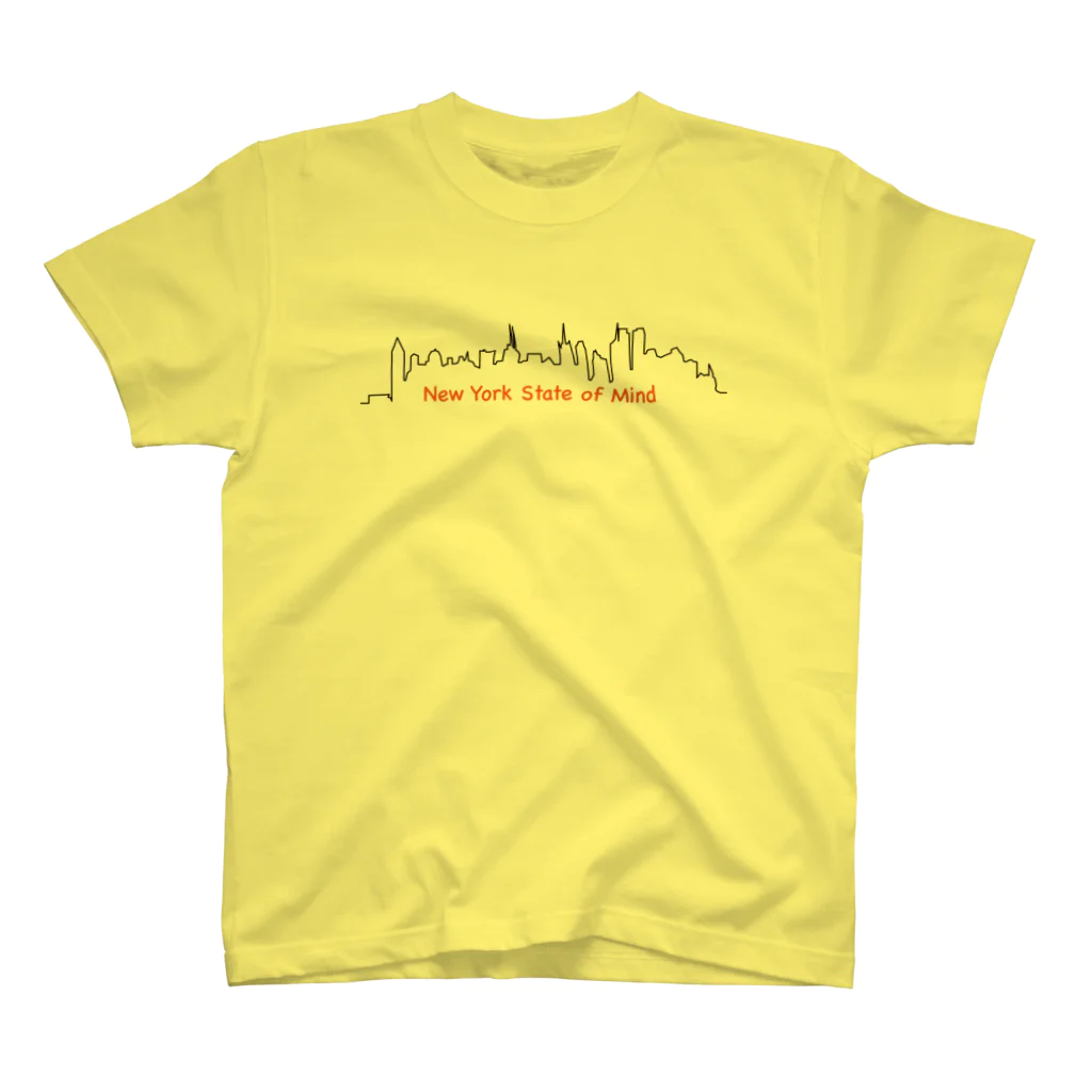 セレクトショップBlackfieldのNew York State of Mind 2 スタンダードTシャツ