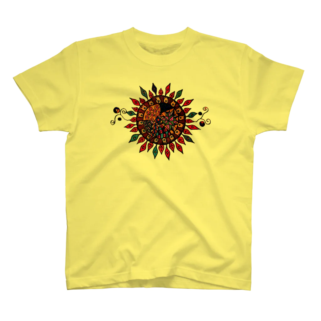 airuhinaの太陽 Regular Fit T-Shirt