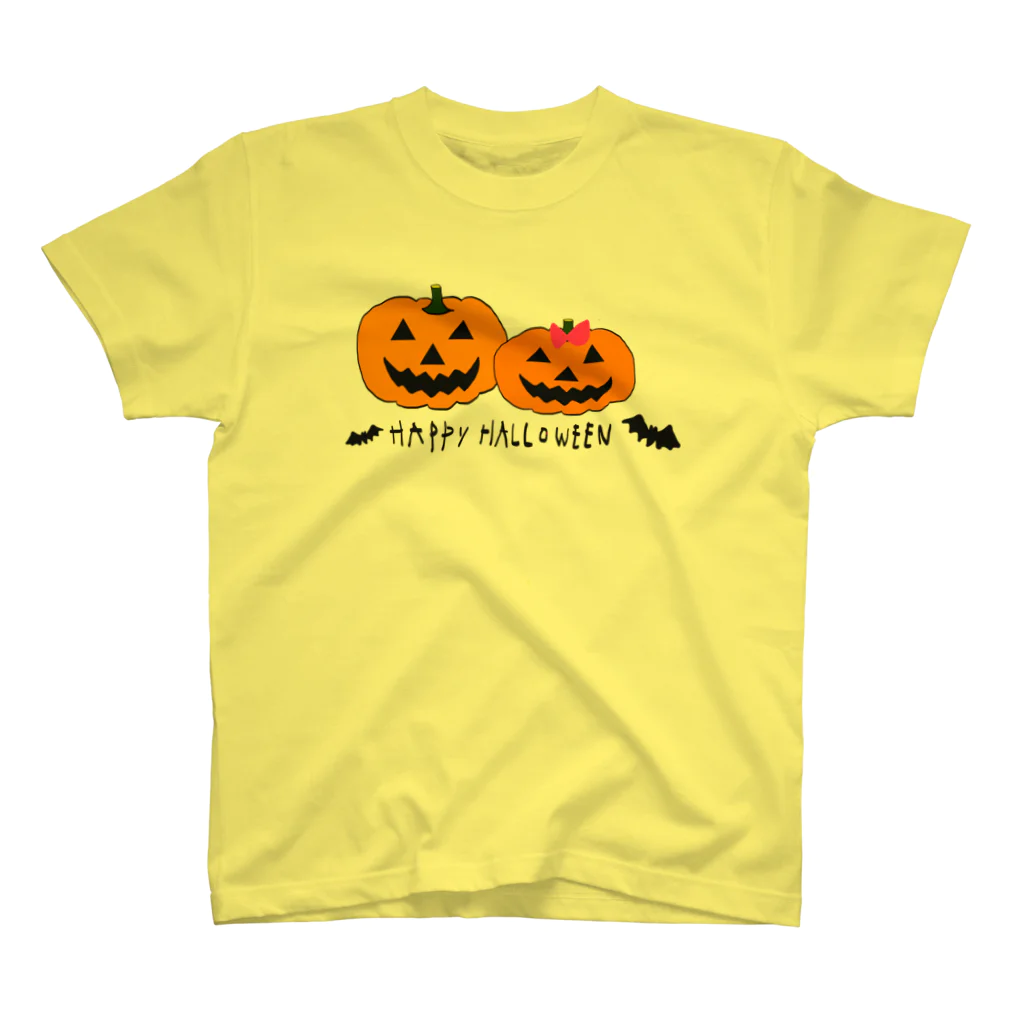 ぽまりにゃ庵のハロウィンかぼちゃンズ スタンダードTシャツ