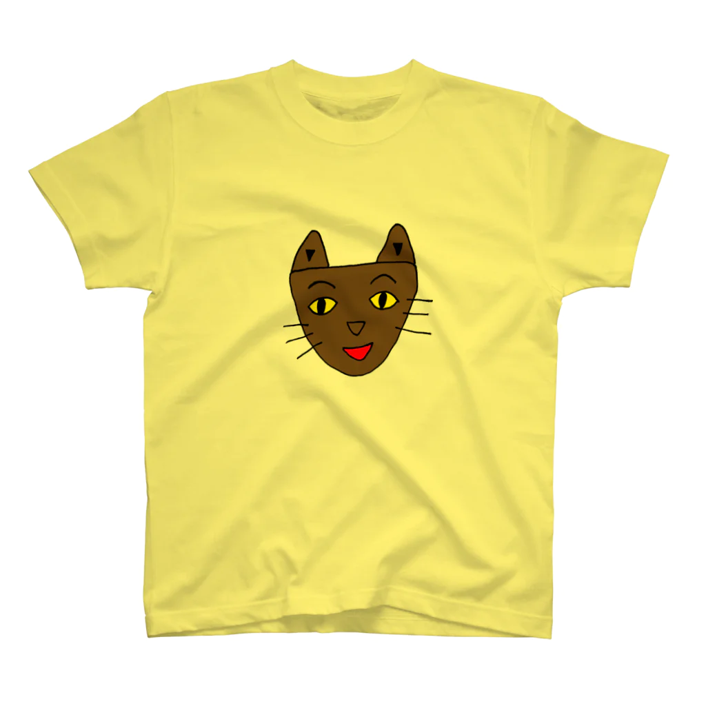 egocoro-nashiの猫です。。 スタンダードTシャツ