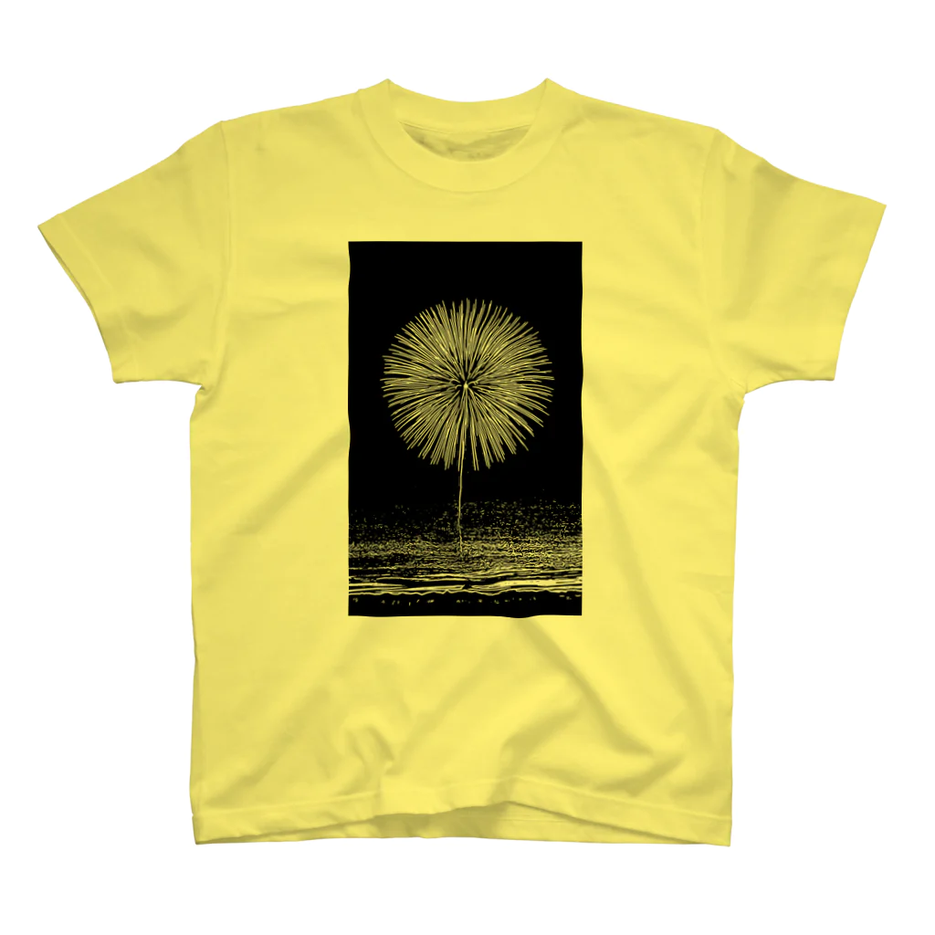 MomenTees ANNEXの布花火 スタンダードTシャツ