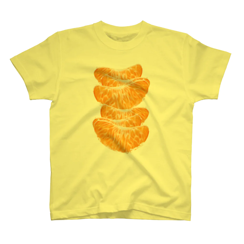 chicodeza by suzuriのみかんがいっぱい！面白おかしい果物グッズ Regular Fit T-Shirt