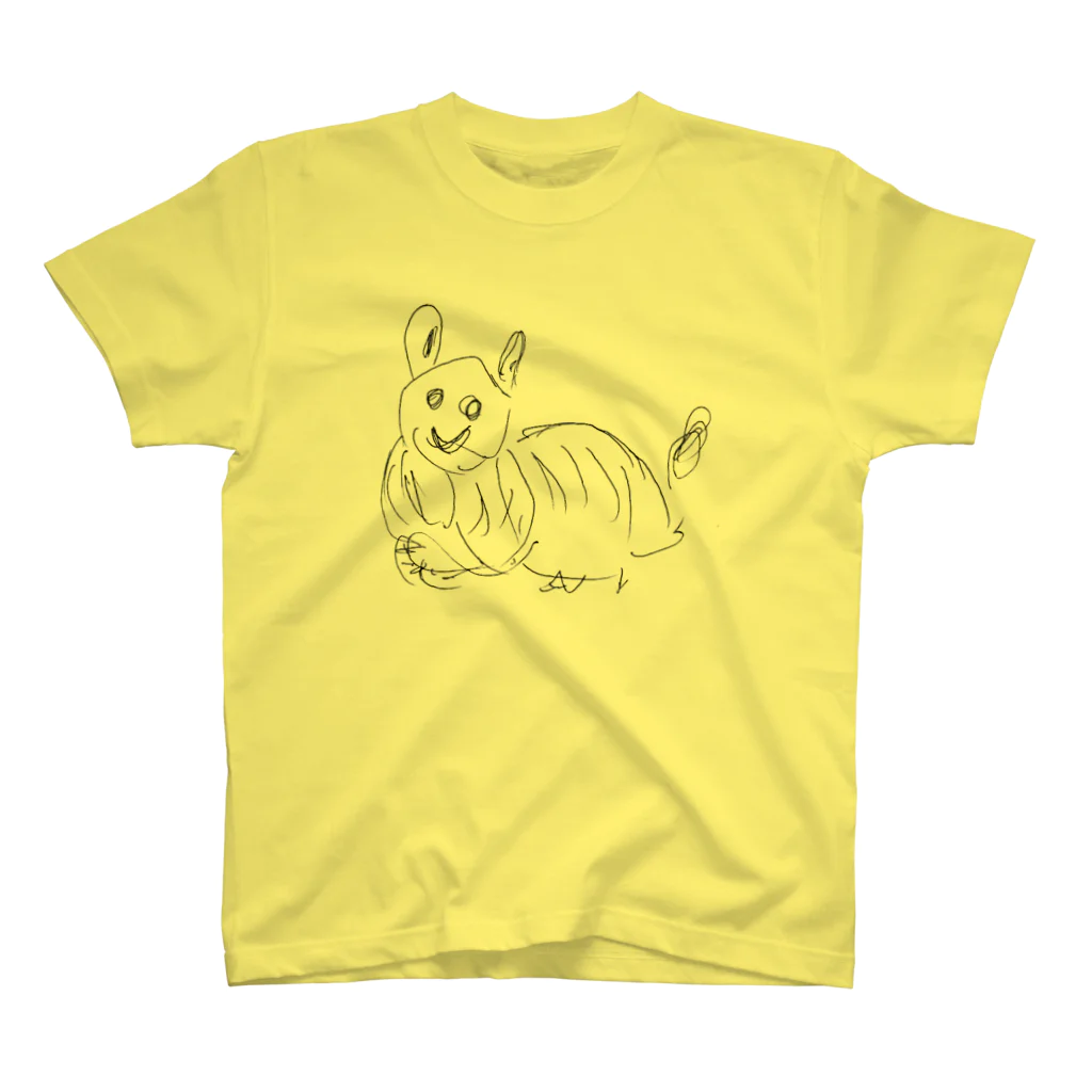 KURONECORDのねこさんが描いた猫　2 スタンダードTシャツ