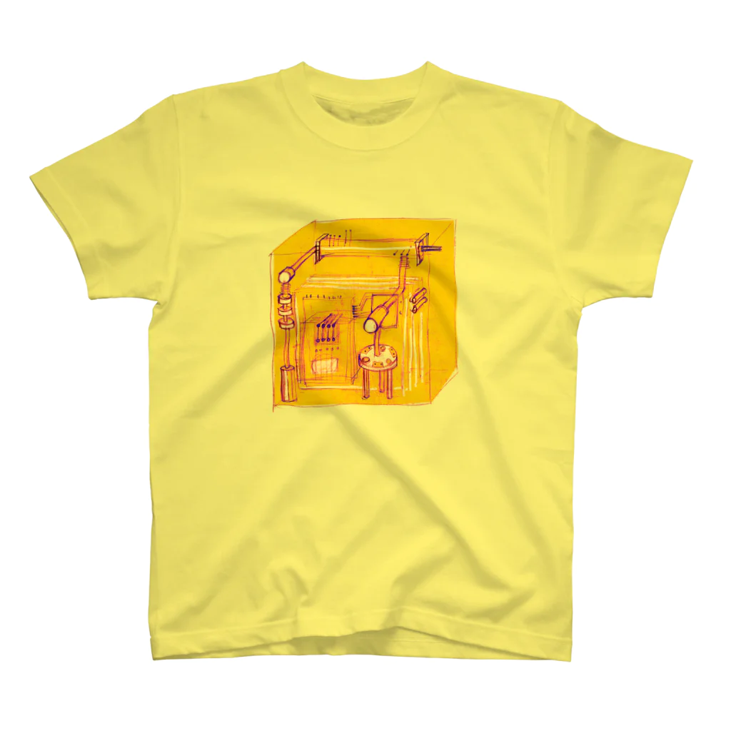 ニャンモナイト商會のYellow Room スタンダードTシャツ