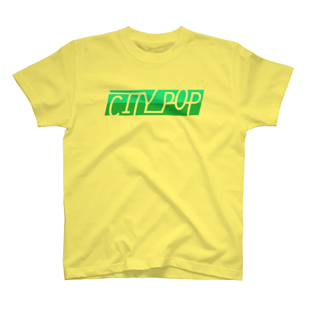 YAGEN's Baseのシティポップ CITYPOP 80's Regular Fit T-Shirt