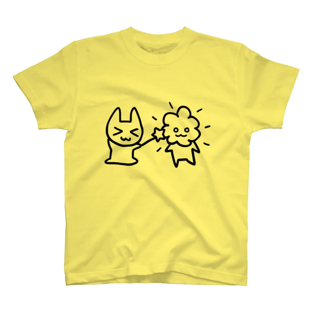 ヨナガのマギネコ スタンダードTシャツ