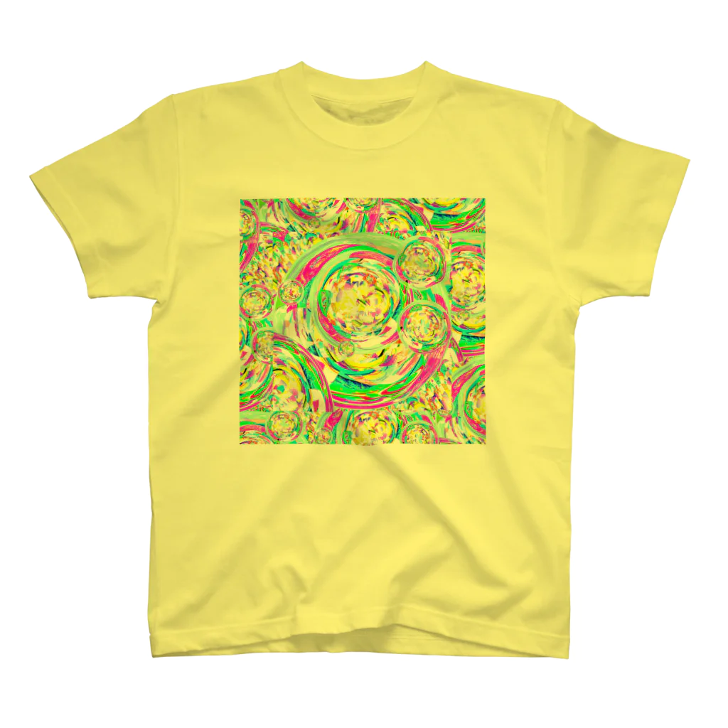 ✨🌈✨ユラクラカン🇯🇵 ✨🌈✨の🌈✨シャボンシャワー✨🌈 スタンダードTシャツ