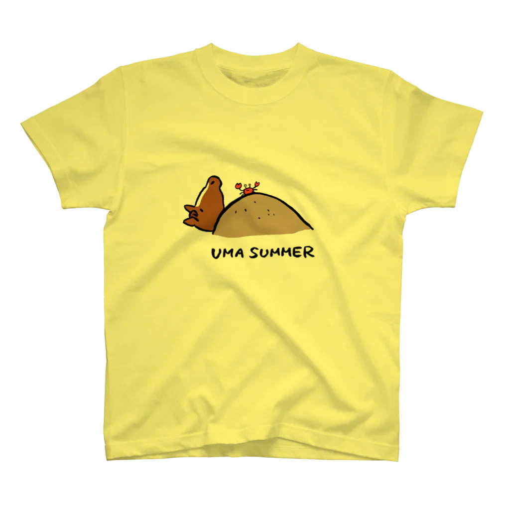 ハルカシップのおみせのUMA SUMMER（beach） スタンダードTシャツ