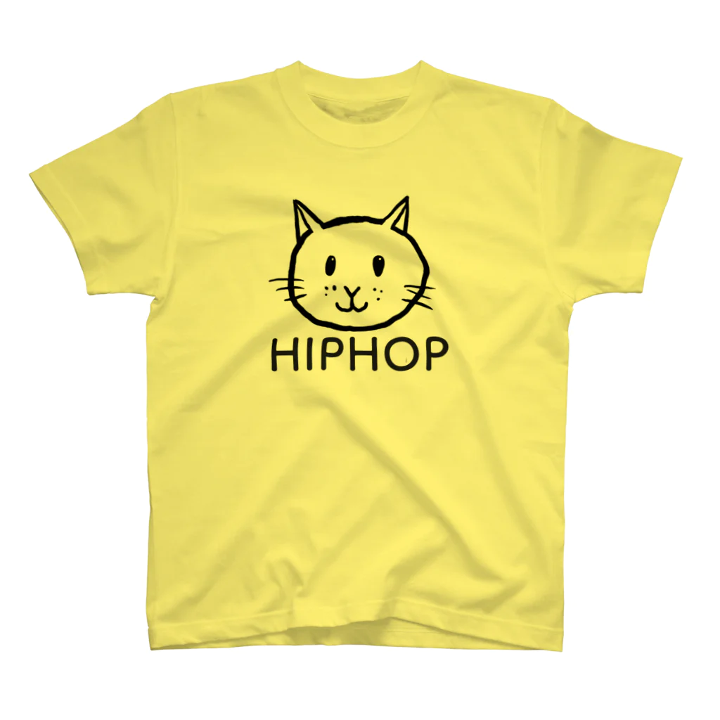 autorockwearのHIPHOP猫 スタンダードTシャツ