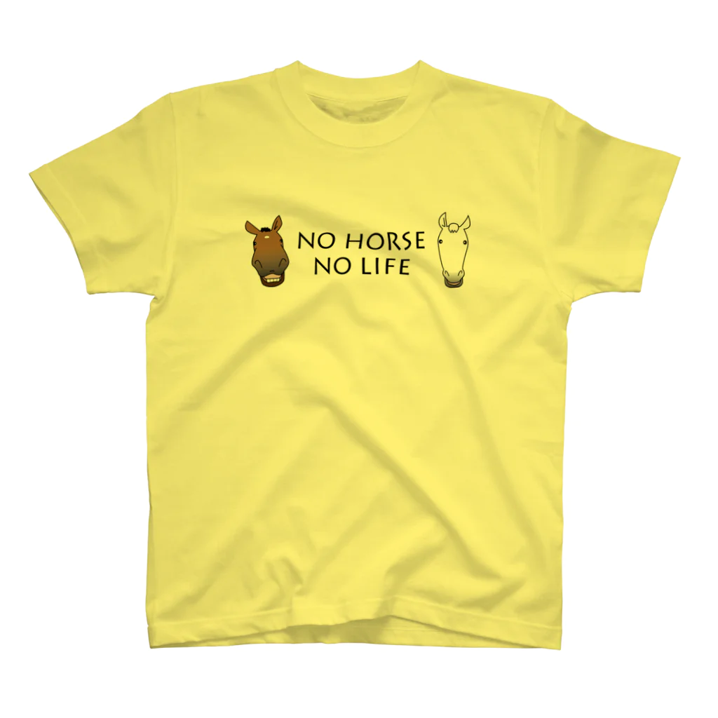 SHOP HAPPY HORSES（馬グッズ）のスピプーロゴ スタンダードTシャツ