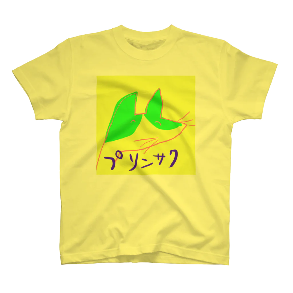 オイノファクトリーのﾌﾟｿﾝｻｸ スタンダードTシャツ