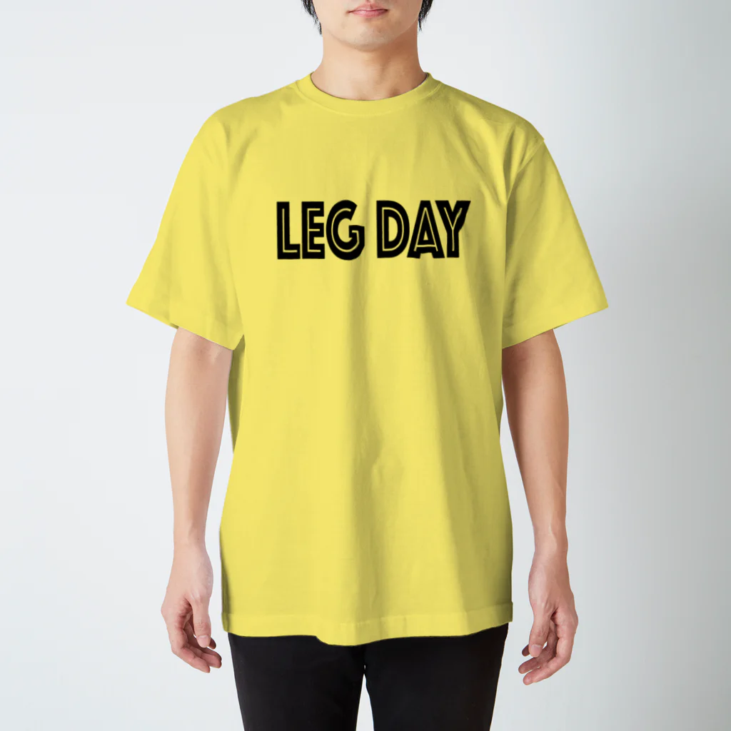 Amin-sanのLeg day training スタンダードTシャツ