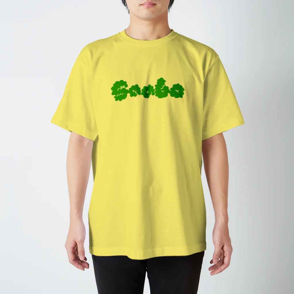 SAABOのsumoky_saabo_moss スタンダードTシャツ