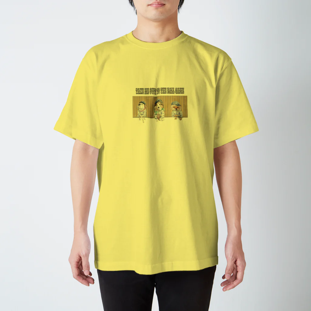 かわいいにゃんことワンコの絵のお店のわんこリーグ Regular Fit T-Shirt