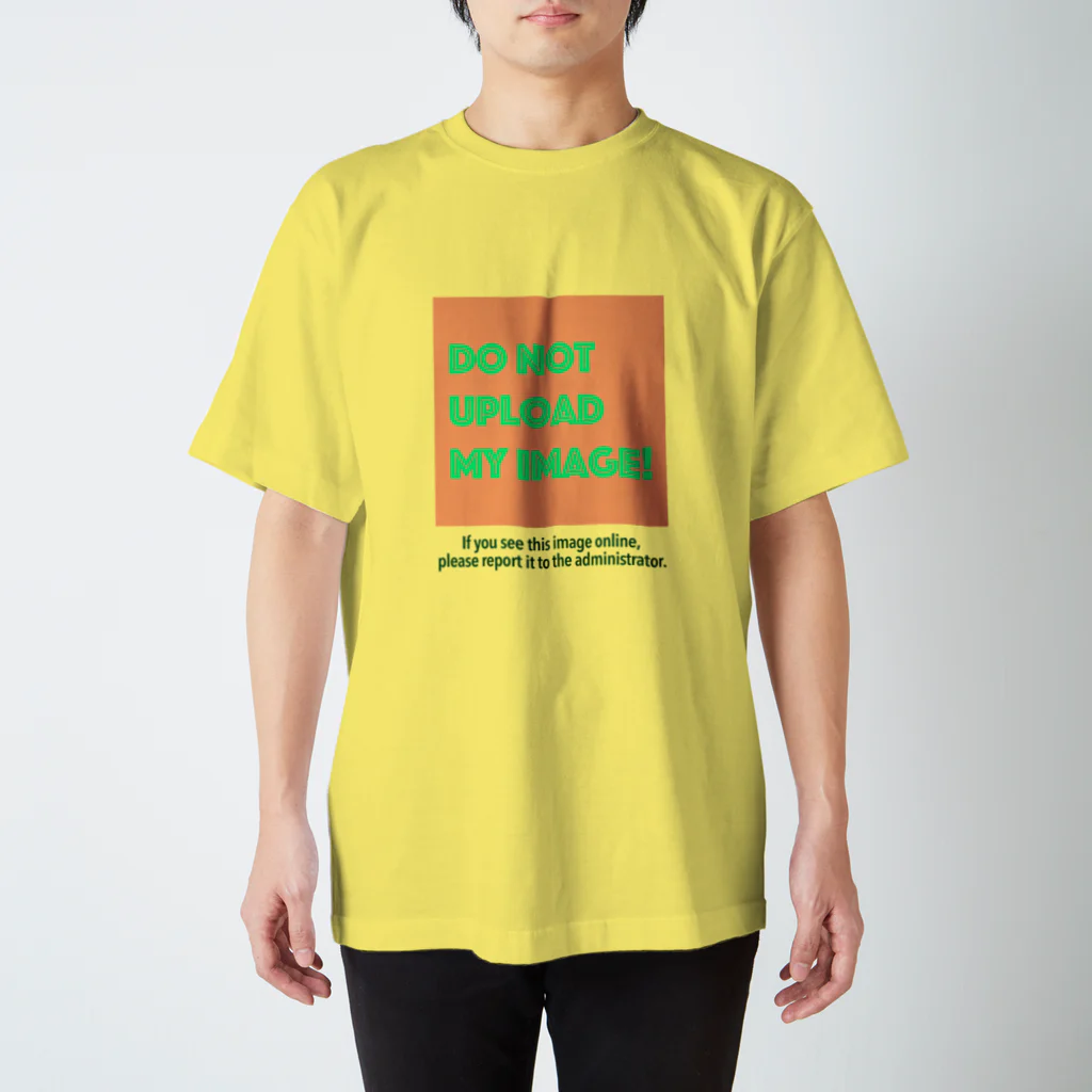 やきとりいのDoNotUploadMyImage＿明るい スタンダードTシャツ