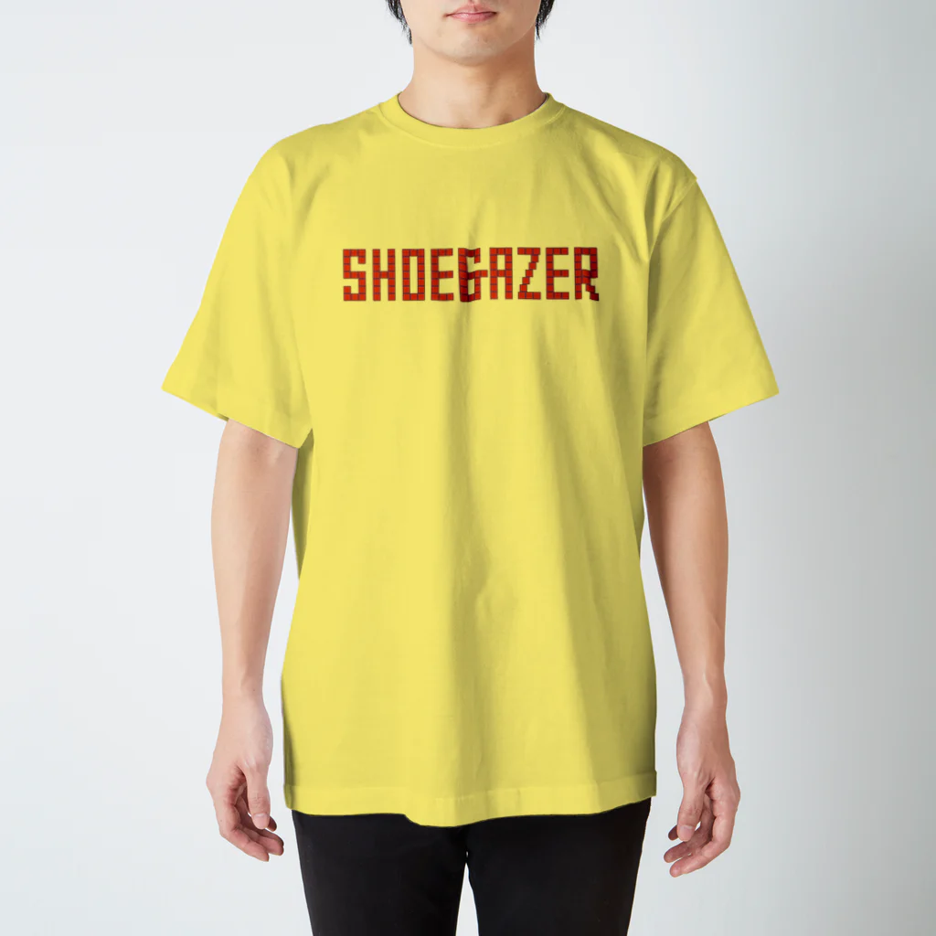 プリーズ・プリント・Tシャツの文字Tシャツ『SHOEGAZER』8カラー限定 Regular Fit T-Shirt