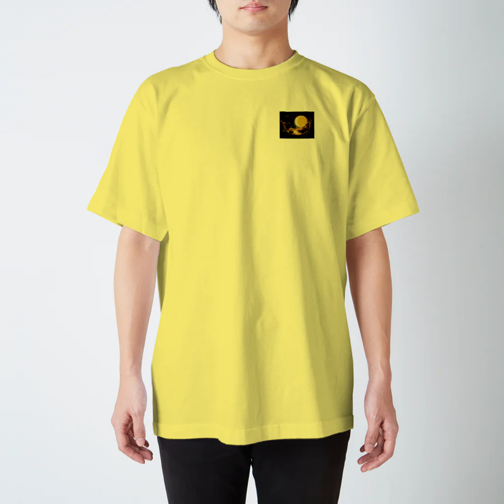 なとりんのMoon 黄金色の月 Regular Fit T-Shirt