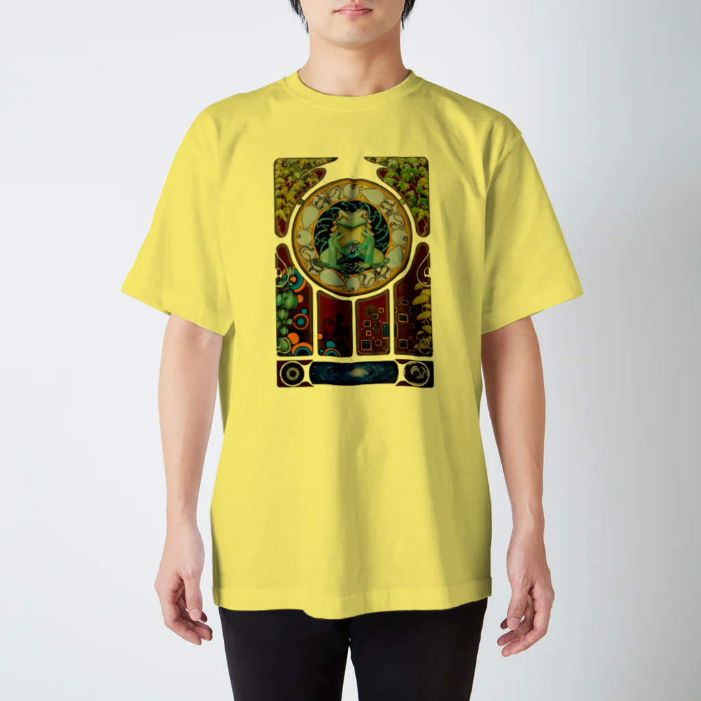 引田玲雄 / Reo Hikitaの繰り還る生命循環(背景抜き) Regular Fit T-Shirt