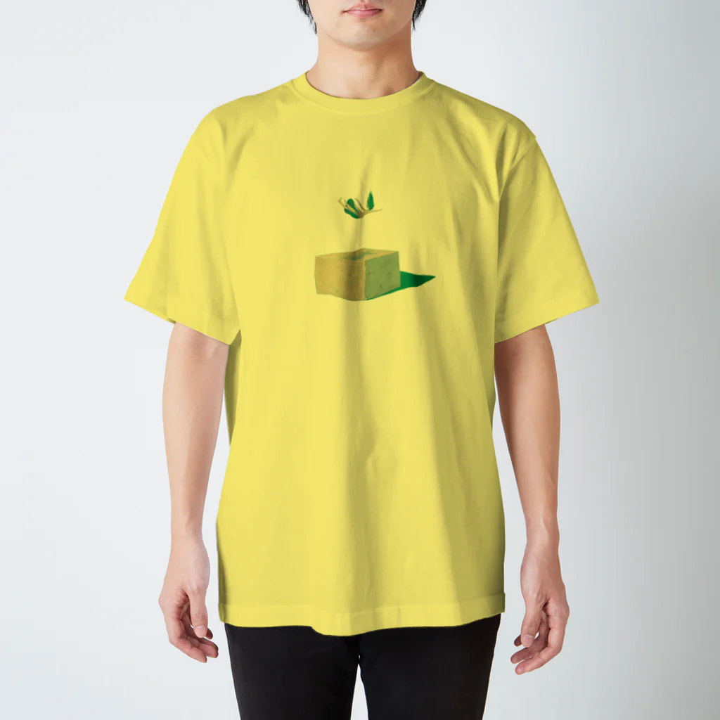 緑谷たまの豆腐ダイブ スタンダードTシャツ