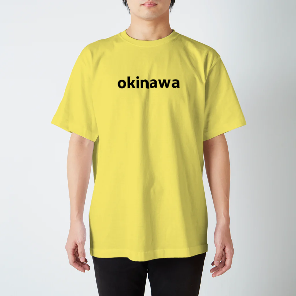 ハイブランド風シンプルに強く伝えるショップのokinawa - 沖縄 スタンダードTシャツ