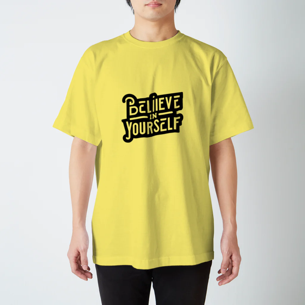 NORI＠fujiyamaのBelieve in Yourself　自分を信じて スタンダードTシャツ