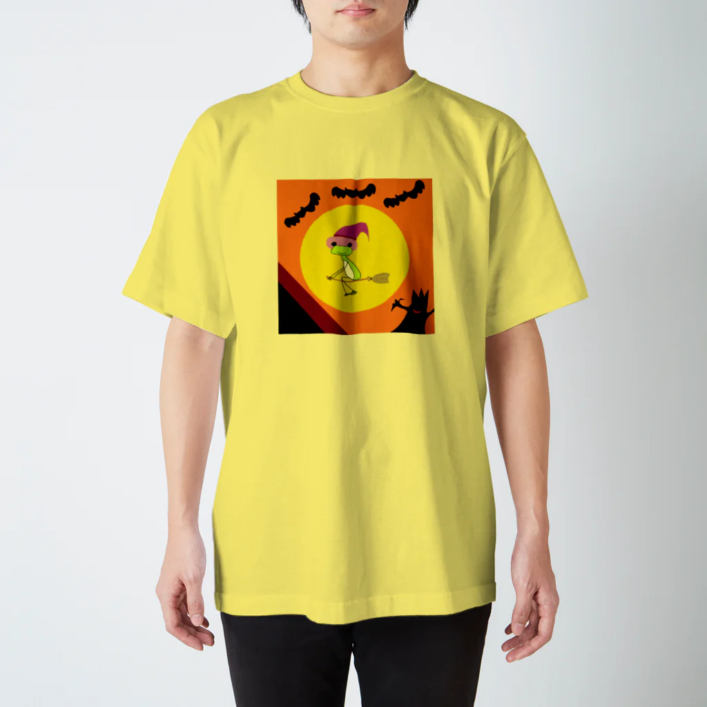 あるてみらのカエルちゃん魔女🧙‍♀️🐸 スタンダードTシャツ