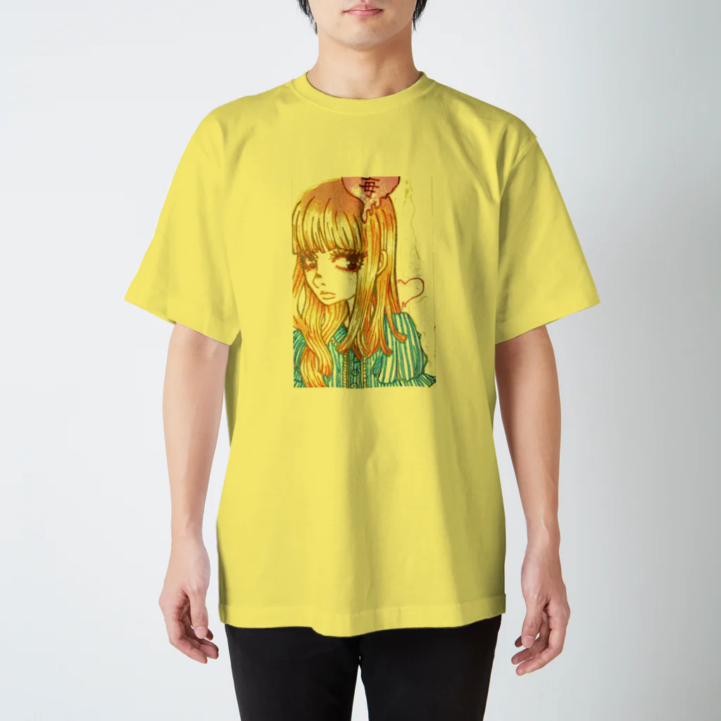 芥 柴太郎。(数式レスポール)の毒苺ガール。 スタンダードTシャツ