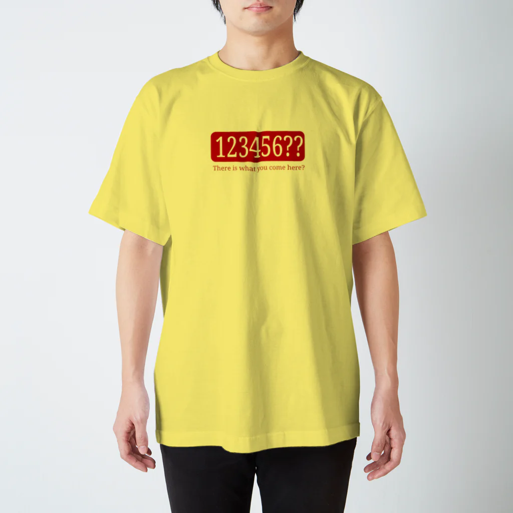 思いついた言葉集めましたのThere is what you come here? スタンダードTシャツ