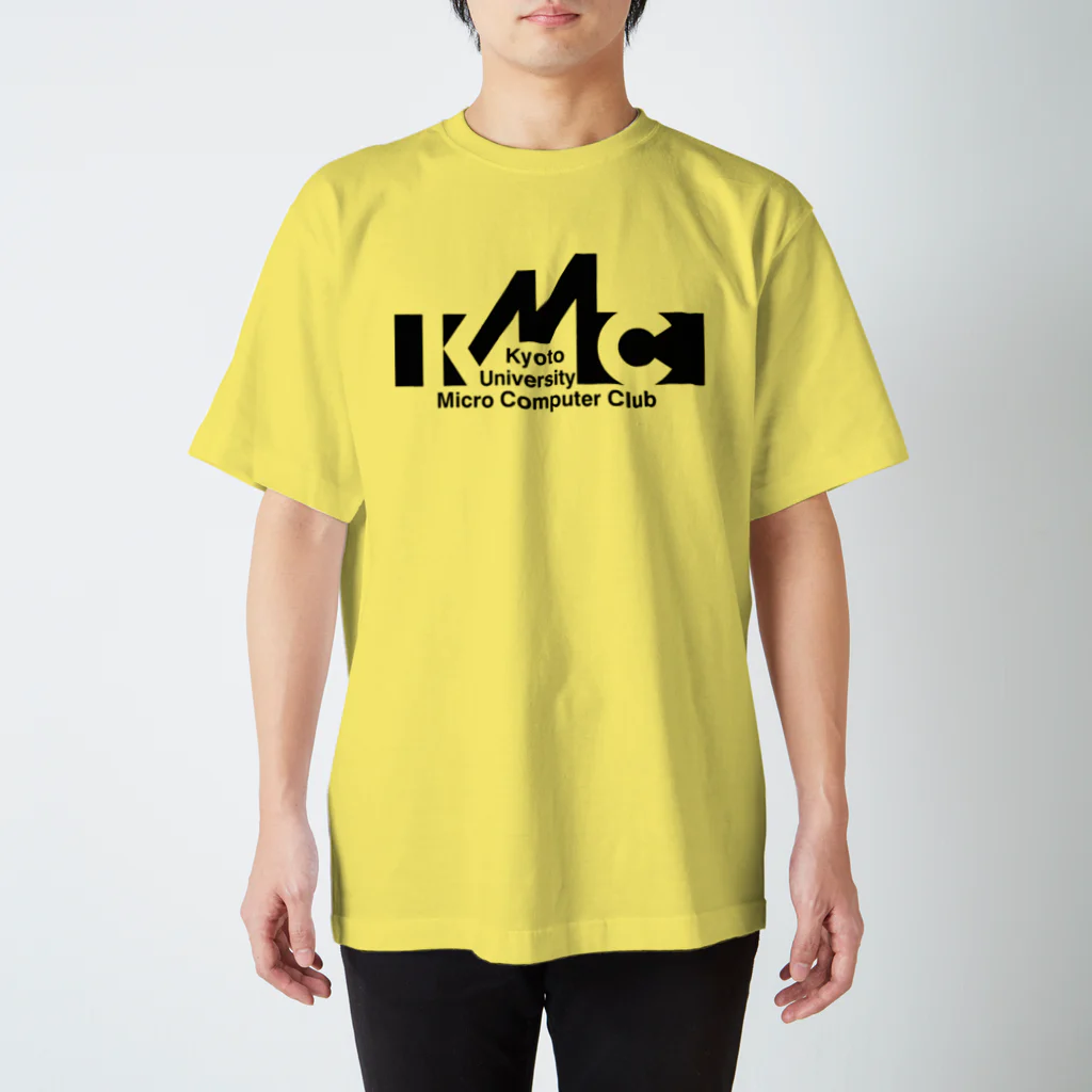 辛子明太子のKMC 京大マイコンクラブ(黒ロゴ) Regular Fit T-Shirt