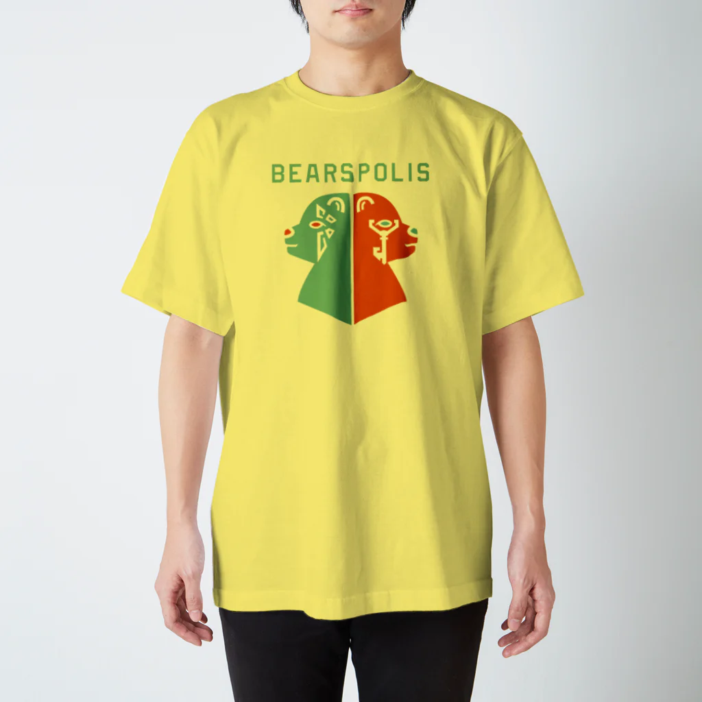 カーリーグラフィックのBEARSPOLIS スタンダードTシャツ