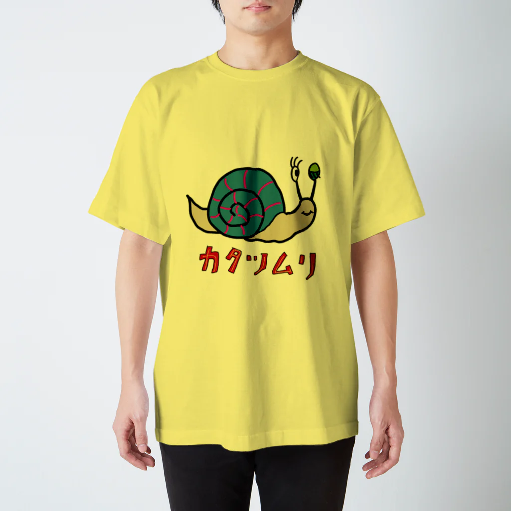 707の片瞑り(カタツムリ) スタンダードTシャツ