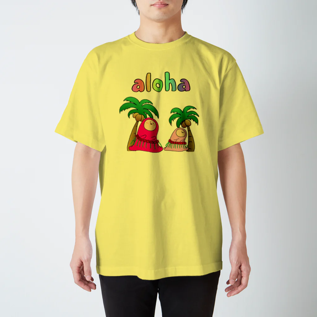 フトンナメクジのALOHA - アロハ スタンダードTシャツ