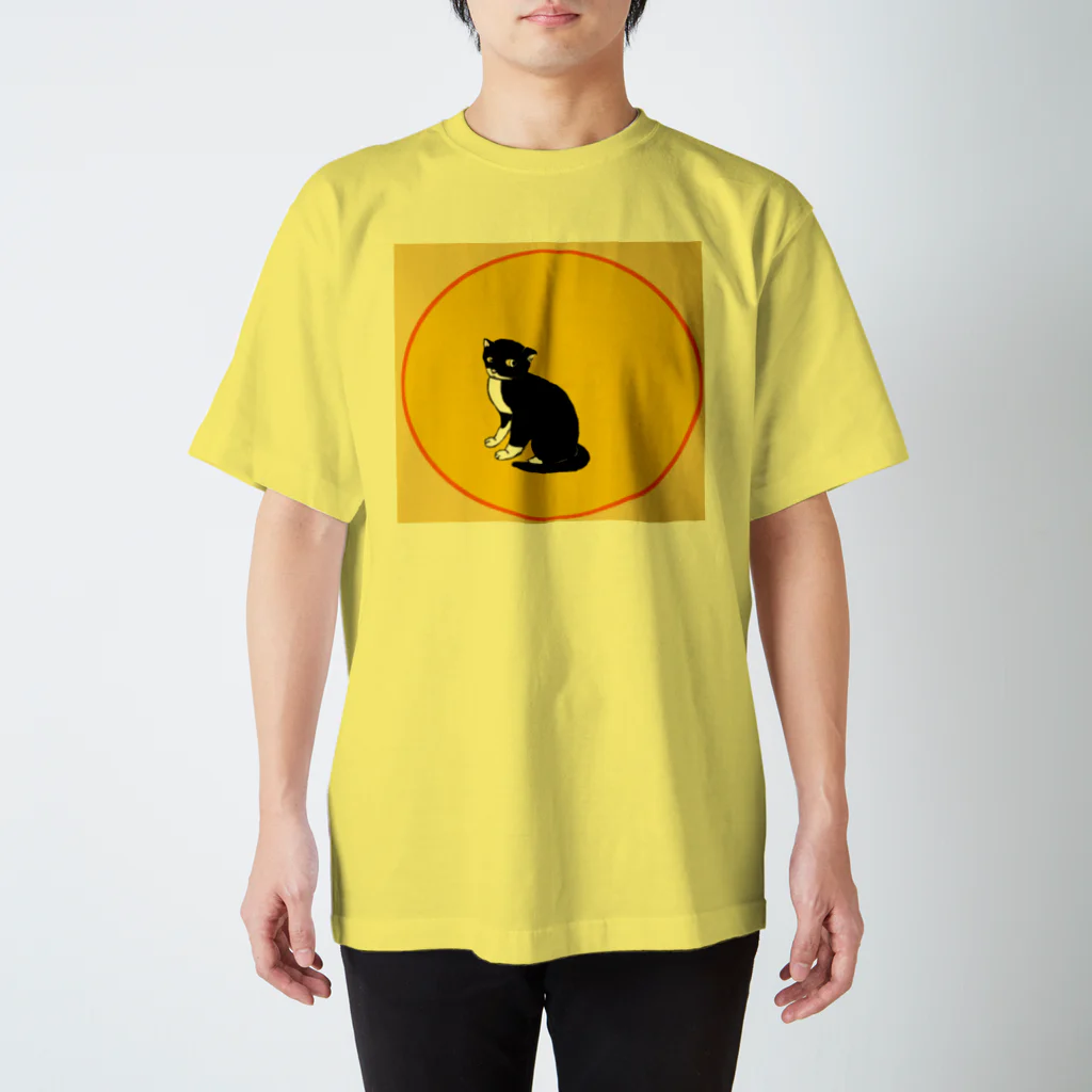 夢とゆんたのノラ猫クゥちゃん スタンダードTシャツ